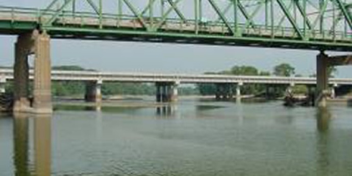 DES MOINES RIVER BRIDGE - St. Francisville Thumbnail