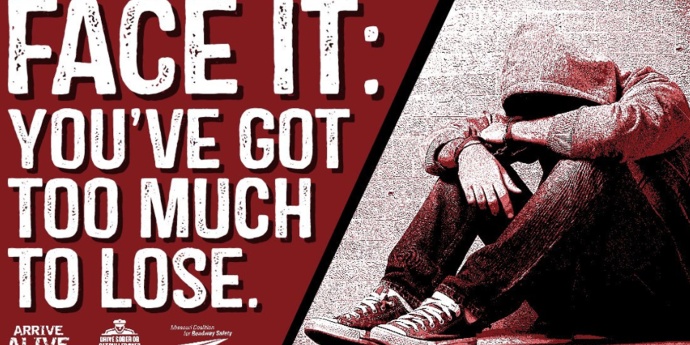 youth alcohol enforcement campaign poster