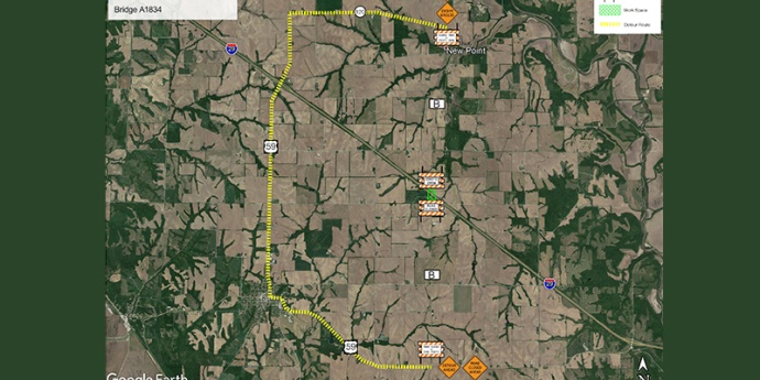 Detour Map for J1S3061