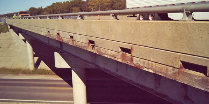 I-29 bridge over US Route 59 in Holt County