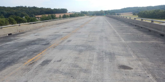Atchison County I-29 Nishnabotna Bridge deck