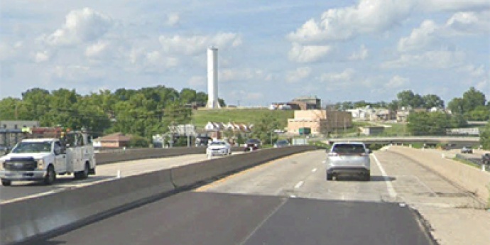 U.S. Route 54 over U.S. Route 50
