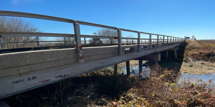 Bridge view from the side