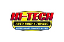 Hi Tech Auto Body Towing Logo
