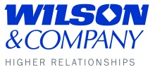Blue Wilson & Company Logo with tagline Higher Relationships Blue Wilson & Company Logo with tagline Higher Relationships
