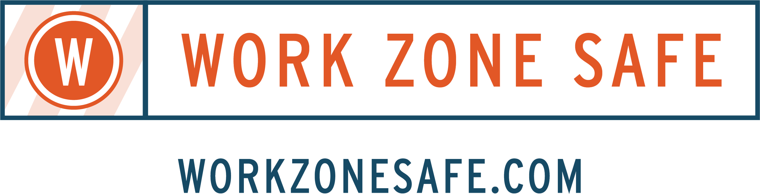 Work Zone Safe Orange Logo