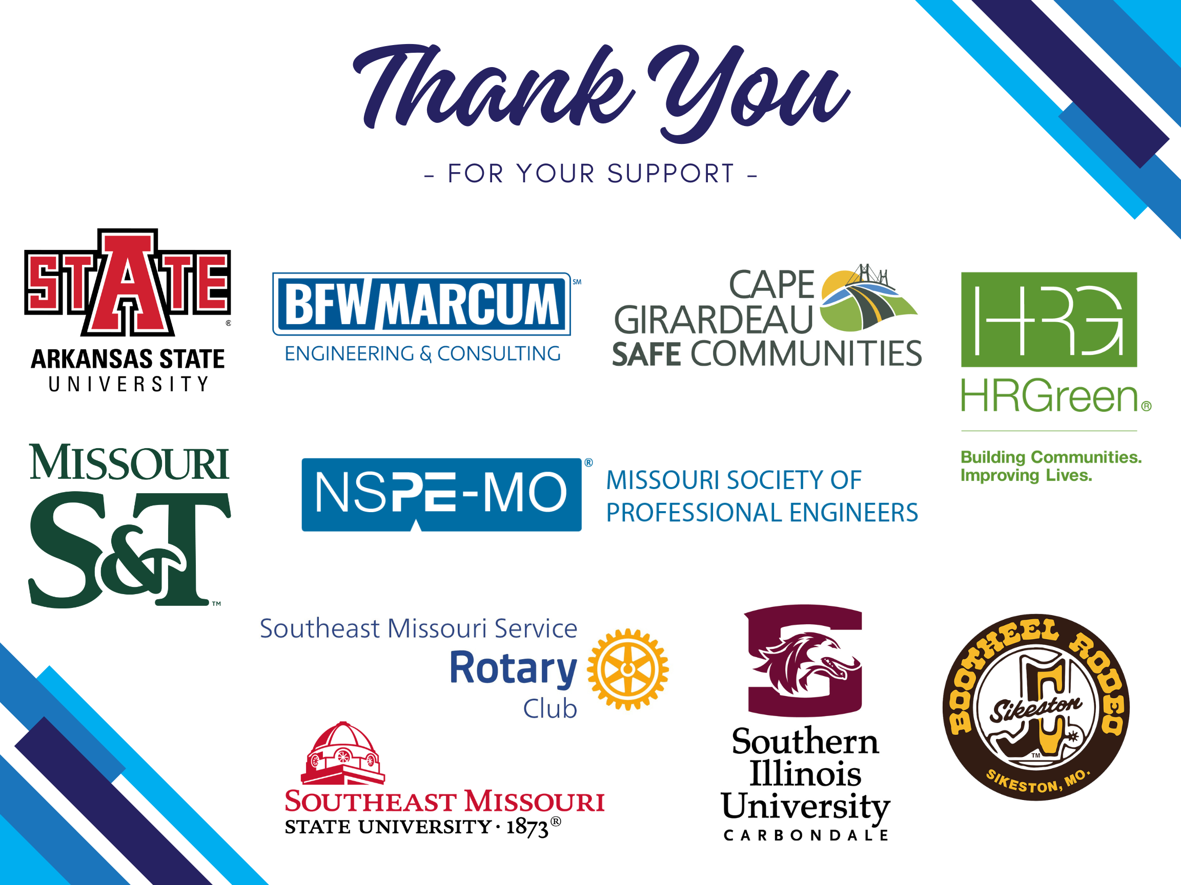 List of 2026 Bridge Competition sponsors=