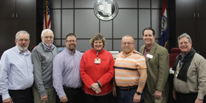 First Impact, a ThinkFirst Missouri traffic safety program was recognizedwith a proclamation from the Warren County Commissioners on April 16th, 2018