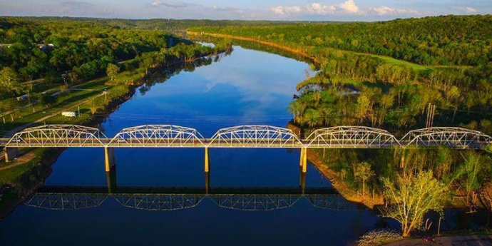 Bull Shoals Lake Bridge - Courtesy Craig B. Smith