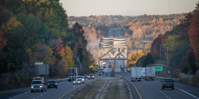 I-70 Rocheport Bridge in Cooper County