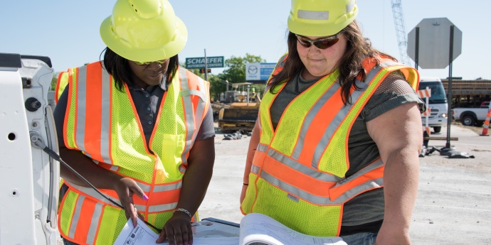 inspectors review paperwork