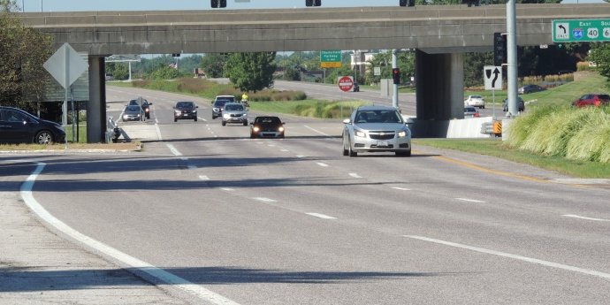 Route 340 north of I-64