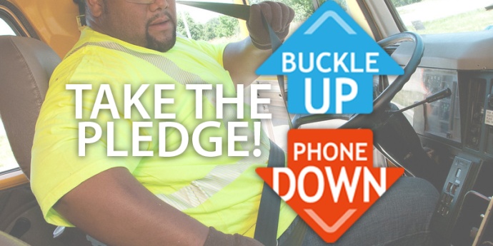 buckle up phone down