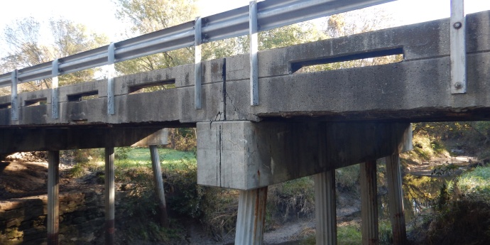 Harrison Route EE Panther Creek Bridge Profile