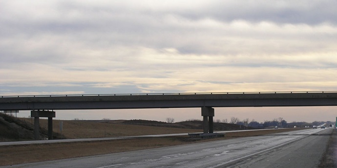 Harrison County Route A Interstate 35 Bridge