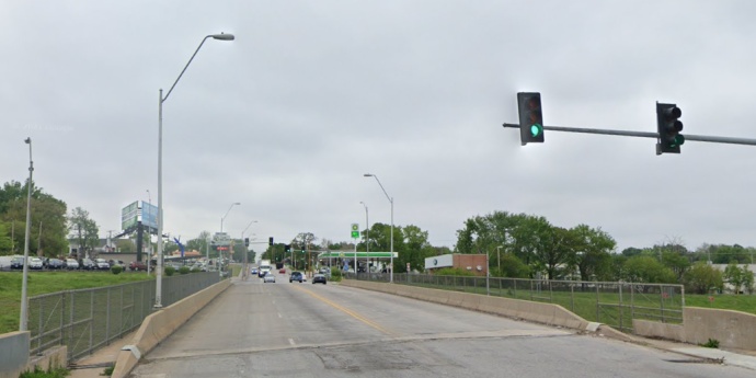 Prospect Ave over I-70