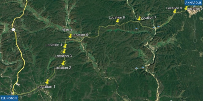 Route K Reynolds and Iron Counties_Curve Locations to be Improved