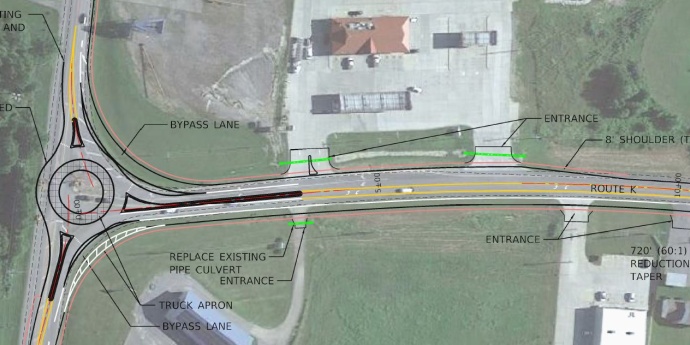 Route 25/K in Gordonville Conceptual Plan 