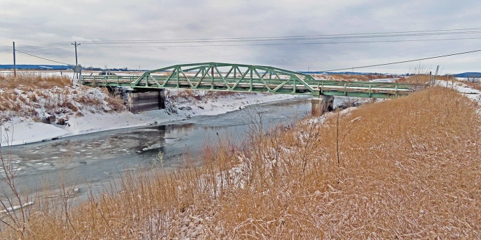 Profile View of Tarkio River Bridge