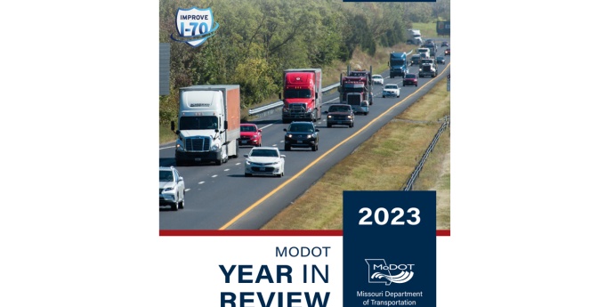 the cover of the 2023 year in review document