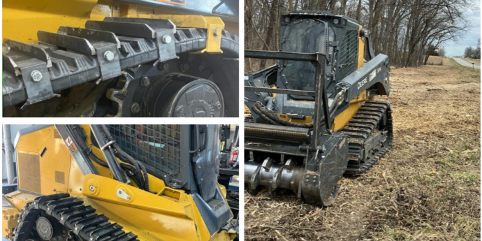 bolt on rubber grouser