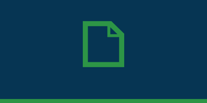 Feature Block with Document Icon for 412 EA