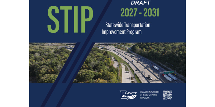 2027-2031 DRAFT STIP Cover photo with photos of transportation systems