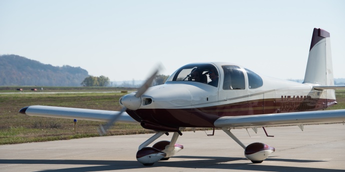 Airplane on runway