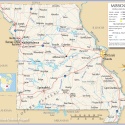 State of Missouri Map