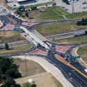 Diverging Diamond Interchange at Route 13 and I-44 in Springfield