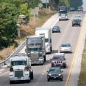 traffic on a highway