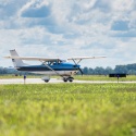 Airplane on runway