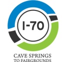 I-70 Cave Springs Card Graphic
