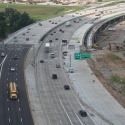 I-44 Meramec River Bridge construction - August 2021