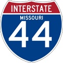 I-44 in Missouri Roadway Sign