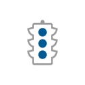Traffic light icon