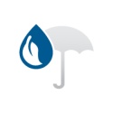 raindrop umbrella icon