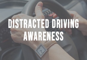 hands on a steering wheel