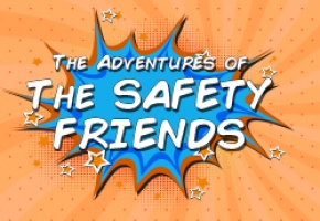 Safety Friends Comic Book Cover Thumbnail