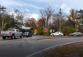 Traffic on Route 109 and Route CC