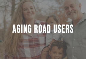Aging Road User Card Graphic