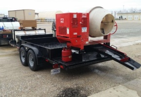 Concrete Mixing Trailer photo