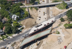 Construction on 40/64 from 170 to Kingshighway