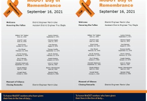 Day of Remembrance Program