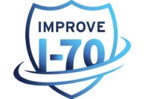 Blue Improve I-70 Logo