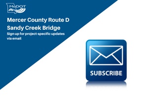 Clicking this image will take you to a page where you can sign up for project-specific updates via email for this project