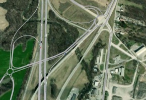Foldover Simulation for Exit 93 in Cape Girardeau