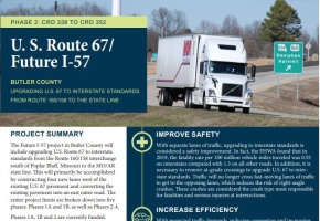 Butler County Route 67/Future I-57 Phase 2 Handout Icon