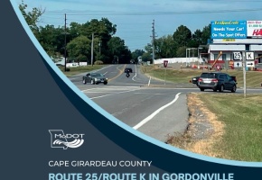 Handout Icon for Route 25/K in Gordonville