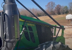 Tractor Brush Deflector